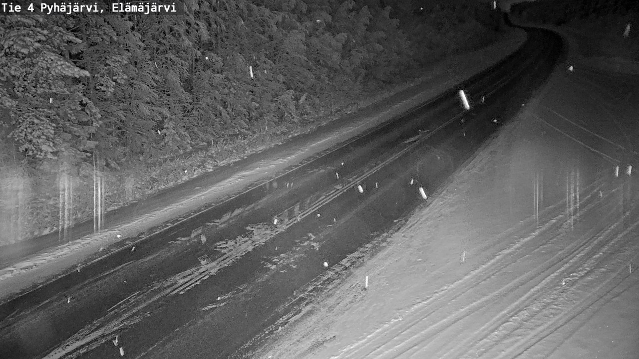 Kelikamerat Kuva Tie 4 Pyhäjärvi, Elämäjärvi, Pyhäjärvi, Pohjois-Pohjanmaa