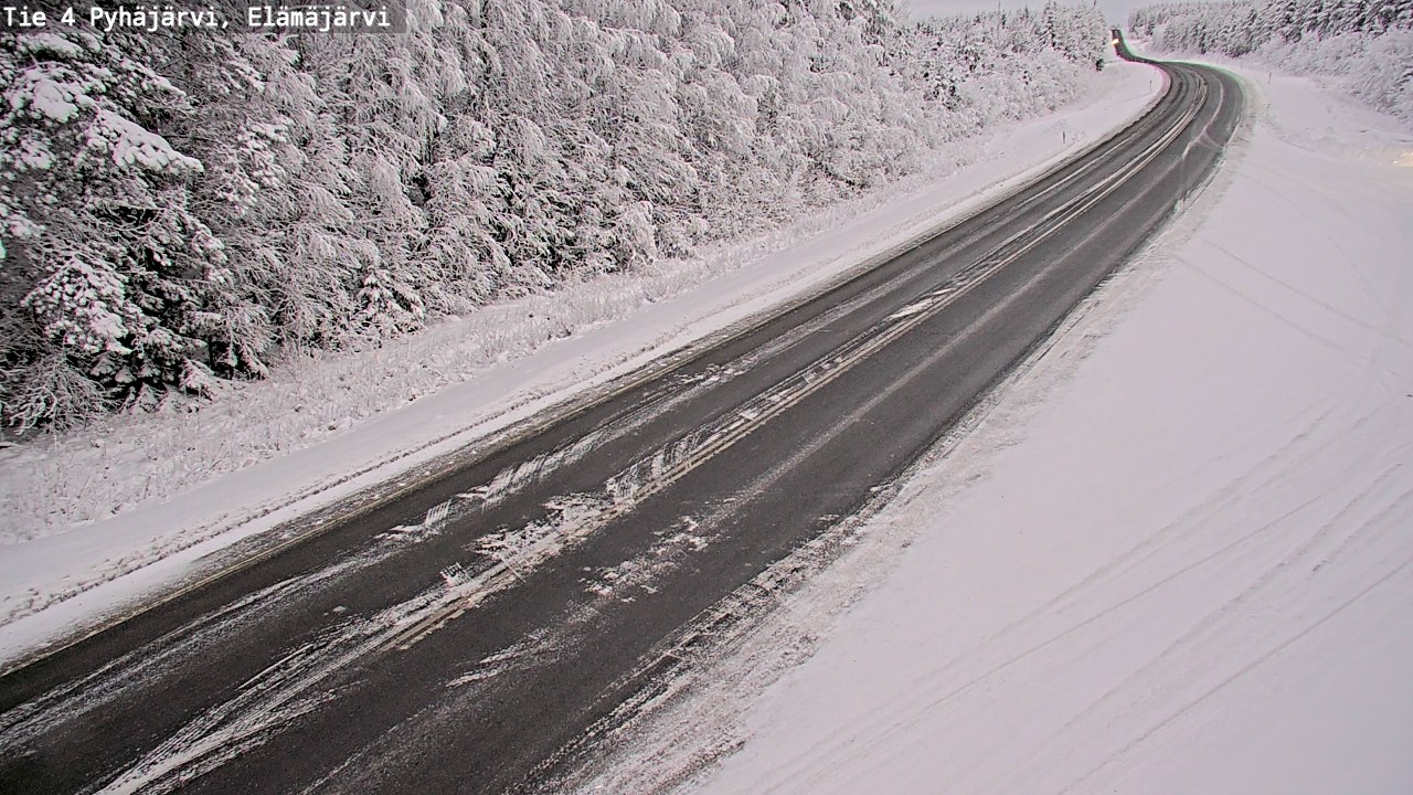 Kelikamerat Kuva Tie 4 Pyhäjärvi, Elämäjärvi, Pyhäjärvi, Pohjois-Pohjanmaa
