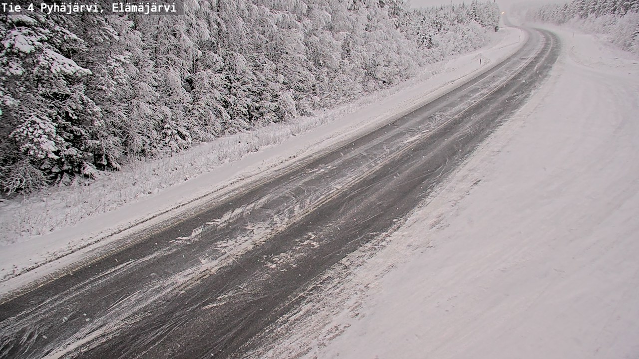 Kelikamerat Kuva Tie 4 Pyhäjärvi, Elämäjärvi, Pyhäjärvi, Pohjois-Pohjanmaa