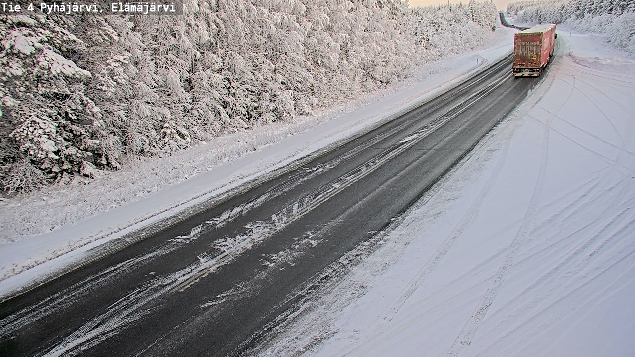 Kelikamerat Kuva Tie 4 Pyhäjärvi, Elämäjärvi, Pyhäjärvi, Pohjois-Pohjanmaa