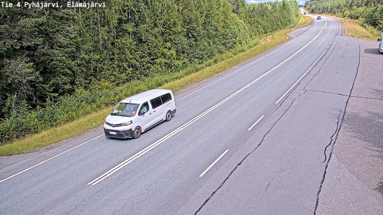 Kelikamerat Kuva Tie 4 Pyhäjärvi, Elämäjärvi, Pyhäjärvi, Pohjois-Pohjanmaa