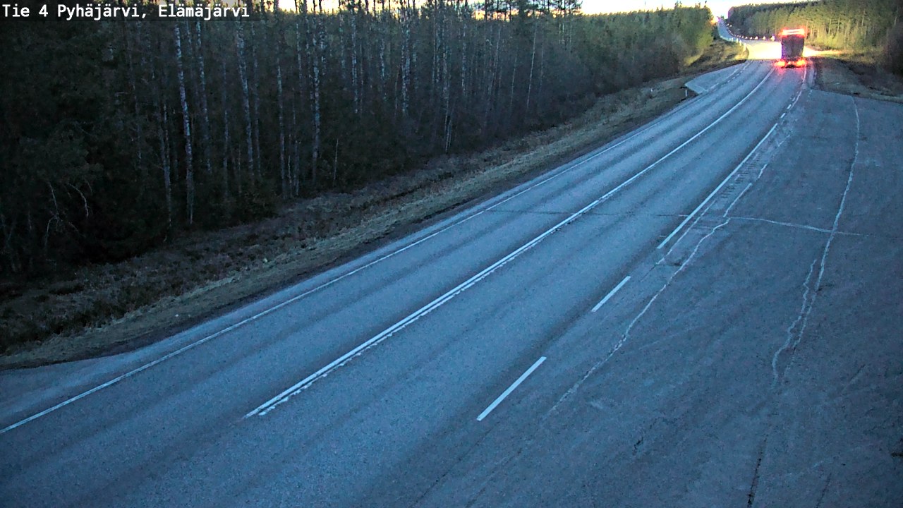 Kelikamerat Kuva Tie 4 Pyhäjärvi, Elämäjärvi, Pyhäjärvi, Pohjois-Pohjanmaa