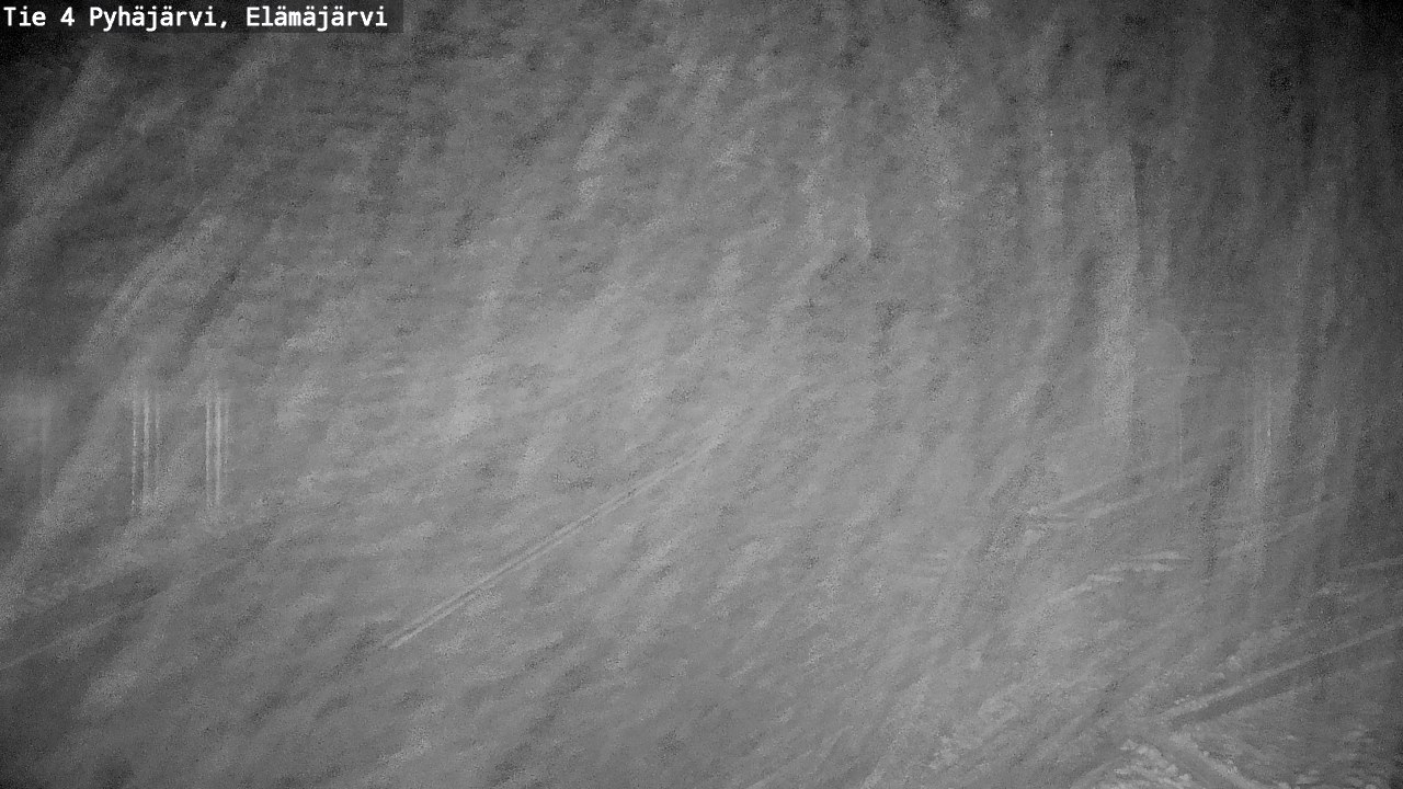 Weather Camera Image Väg 4 Pyhäjärvi, Elämäjärvi, Pyhäjärvi, Pohjois-Pohjanmaa