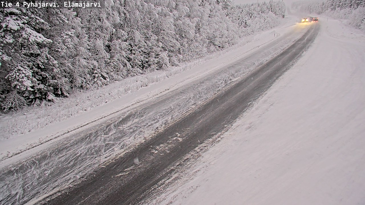 Kelikamerat Kuva Tie 4 Pyhäjärvi, Elämäjärvi, Pyhäjärvi, Pohjois-Pohjanmaa