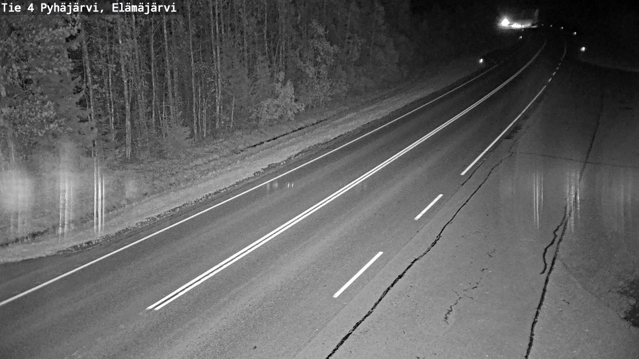 Kelikamerat Kuva Tie 4 Pyhäjärvi, Elämäjärvi, Pyhäjärvi, Pohjois-Pohjanmaa