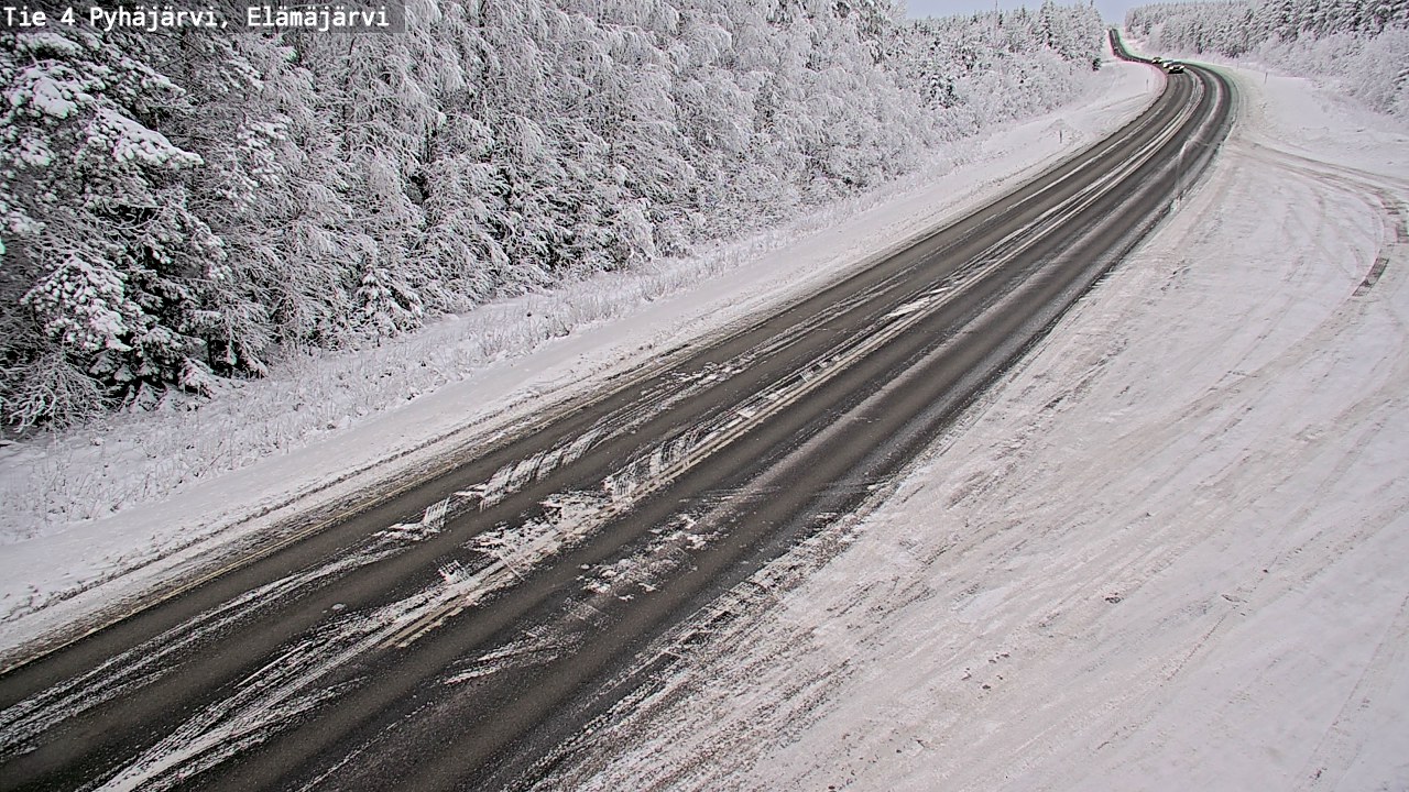 Kelikamerat Kuva Tie 4 Pyhäjärvi, Elämäjärvi, Pyhäjärvi, Pohjois-Pohjanmaa