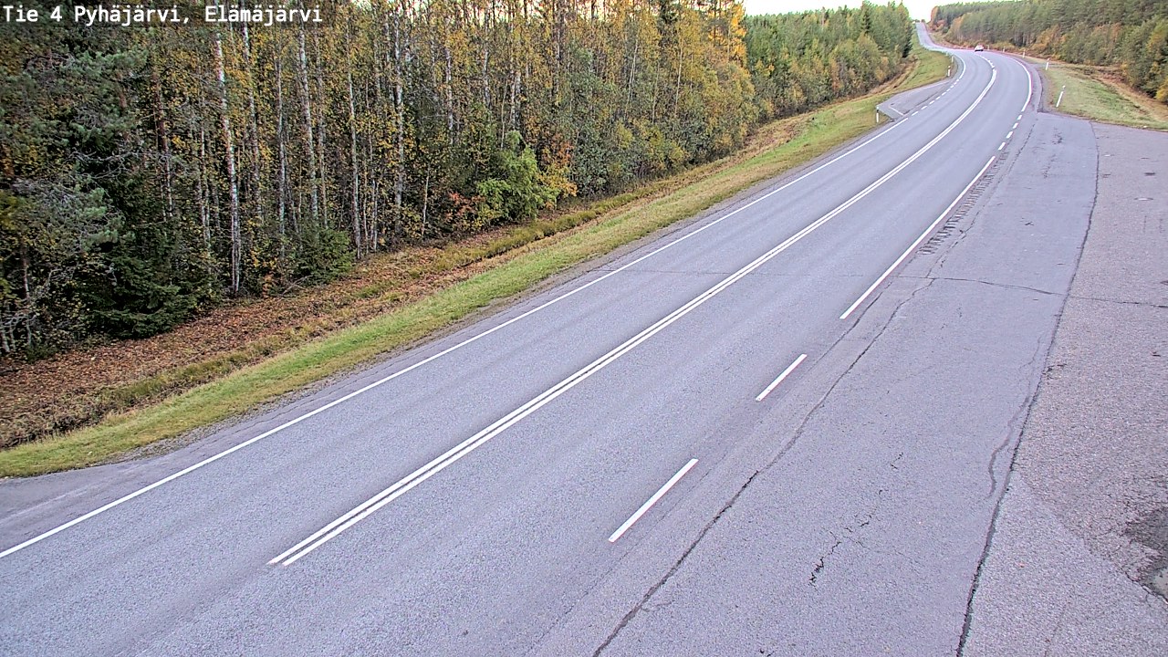Kelikamerat Kuva Tie 4 Pyhäjärvi, Elämäjärvi, Pyhäjärvi, Pohjois-Pohjanmaa