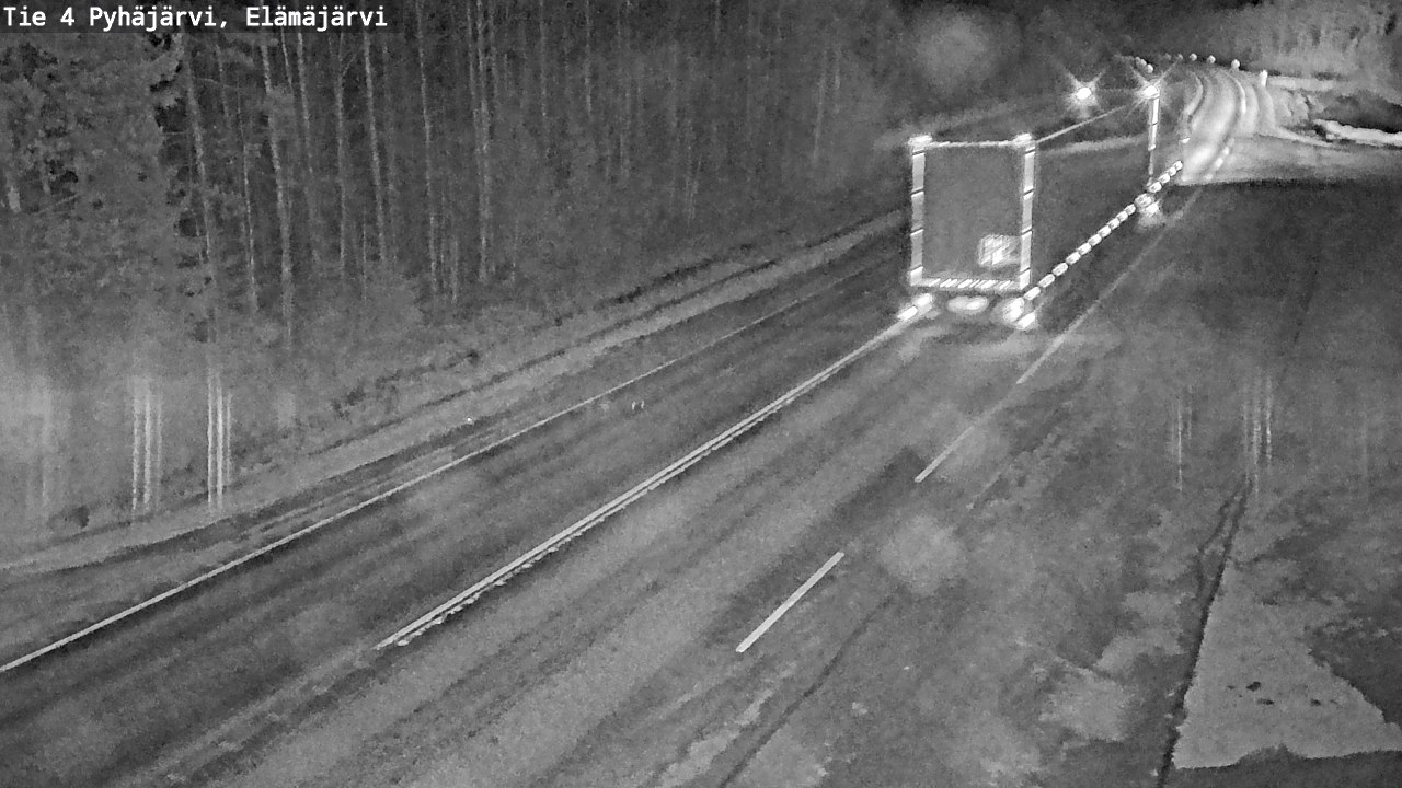 Kelikamerat Kuva Tie 4 Pyhäjärvi, Elämäjärvi, Pyhäjärvi, Pohjois-Pohjanmaa