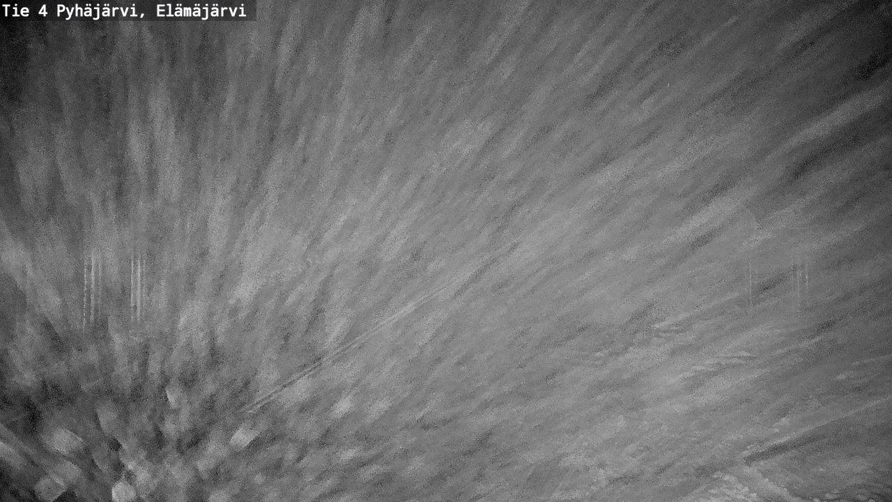 Weather Camera Image Väg 4 Pyhäjärvi, Elämäjärvi, Pyhäjärvi, Pohjois-Pohjanmaa