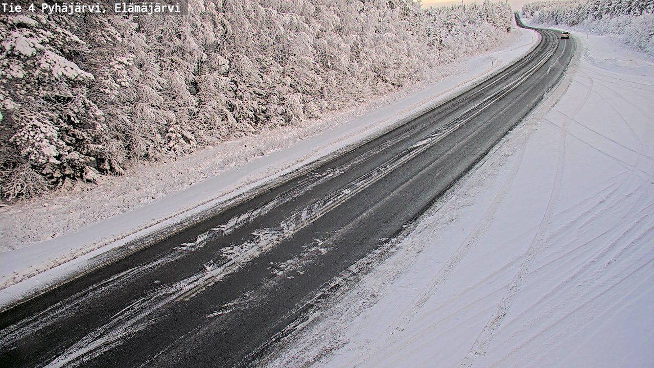 Kelikamerat Kuva Tie 4 Pyhäjärvi, Elämäjärvi, Pyhäjärvi, Pohjois-Pohjanmaa