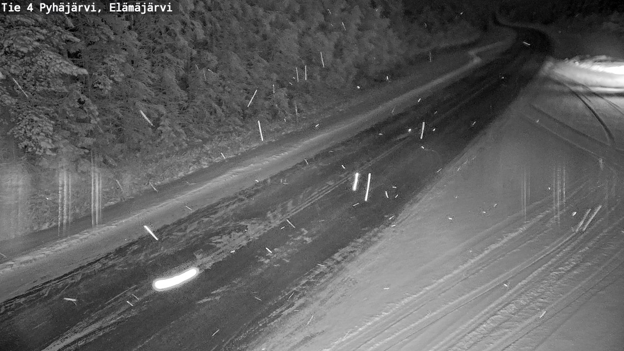 Kelikamerat Kuva Tie 4 Pyhäjärvi, Elämäjärvi, Pyhäjärvi, Pohjois-Pohjanmaa