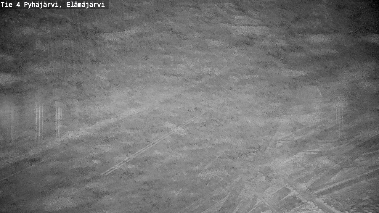 Weather Camera Image Väg 4 Pyhäjärvi, Elämäjärvi, Pyhäjärvi, Pohjois-Pohjanmaa