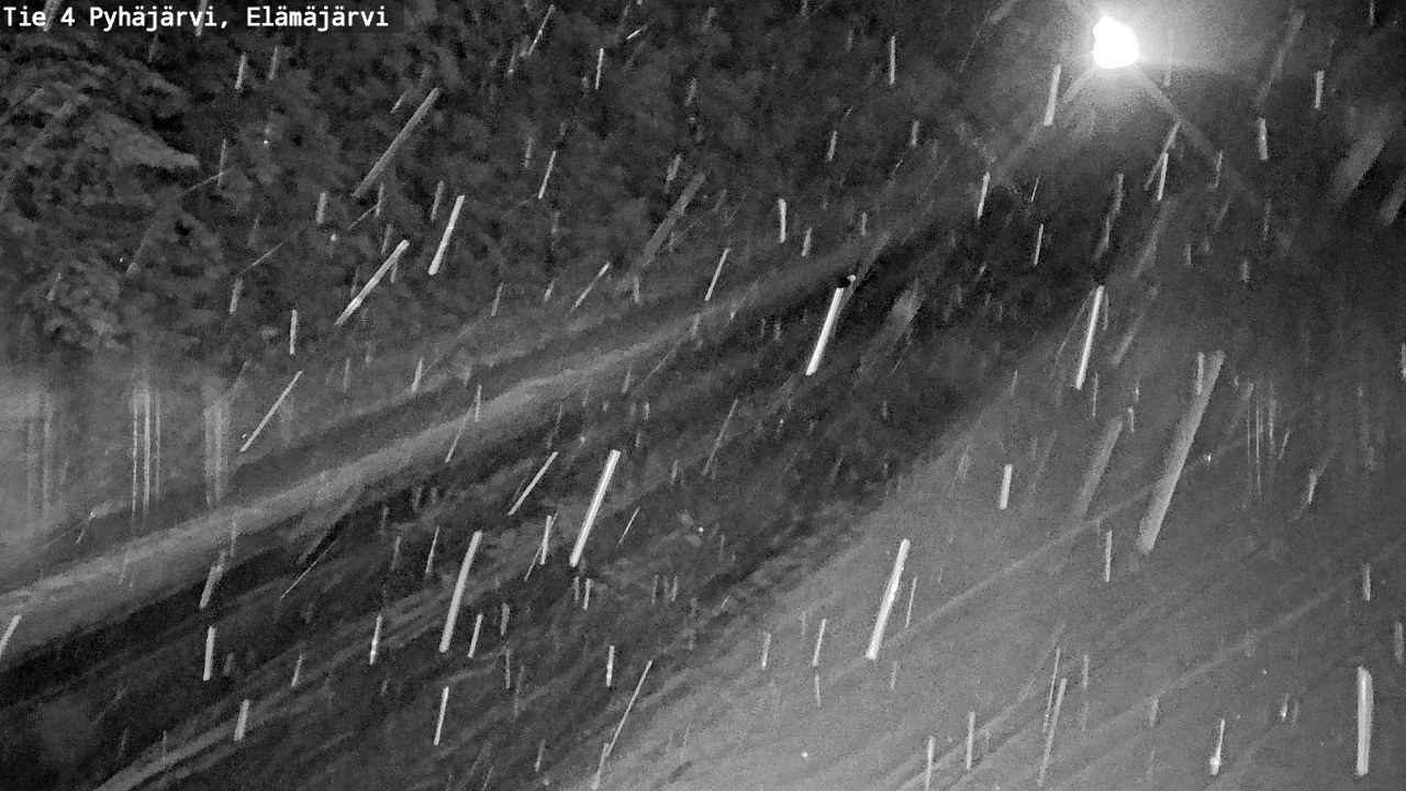 Kelikamerat Kuva Tie 4 Pyhäjärvi, Elämäjärvi, Pyhäjärvi, Pohjois-Pohjanmaa