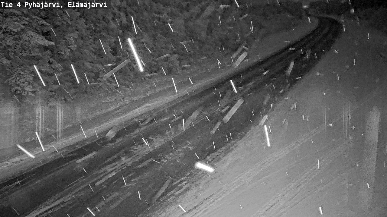 Kelikamerat Kuva Tie 4 Pyhäjärvi, Elämäjärvi, Pyhäjärvi, Pohjois-Pohjanmaa