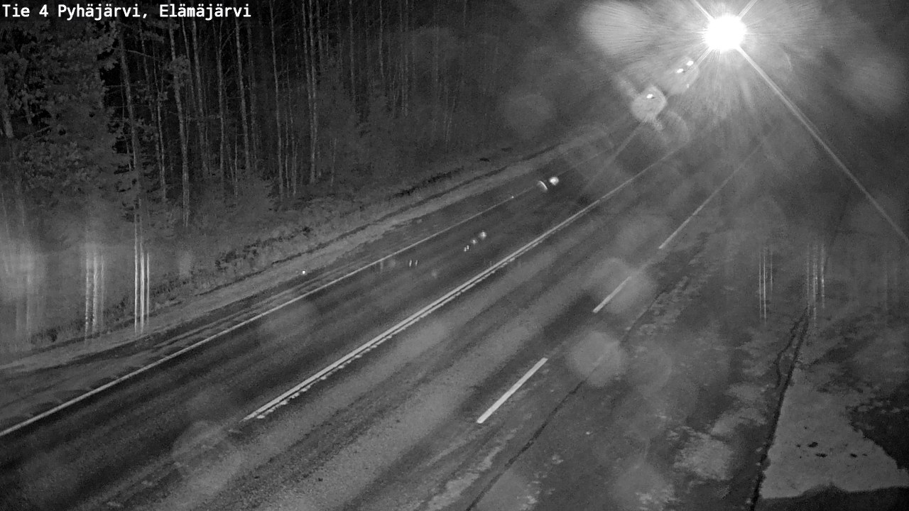 Kelikamerat Kuva Tie 4 Pyhäjärvi, Elämäjärvi, Pyhäjärvi, Pohjois-Pohjanmaa