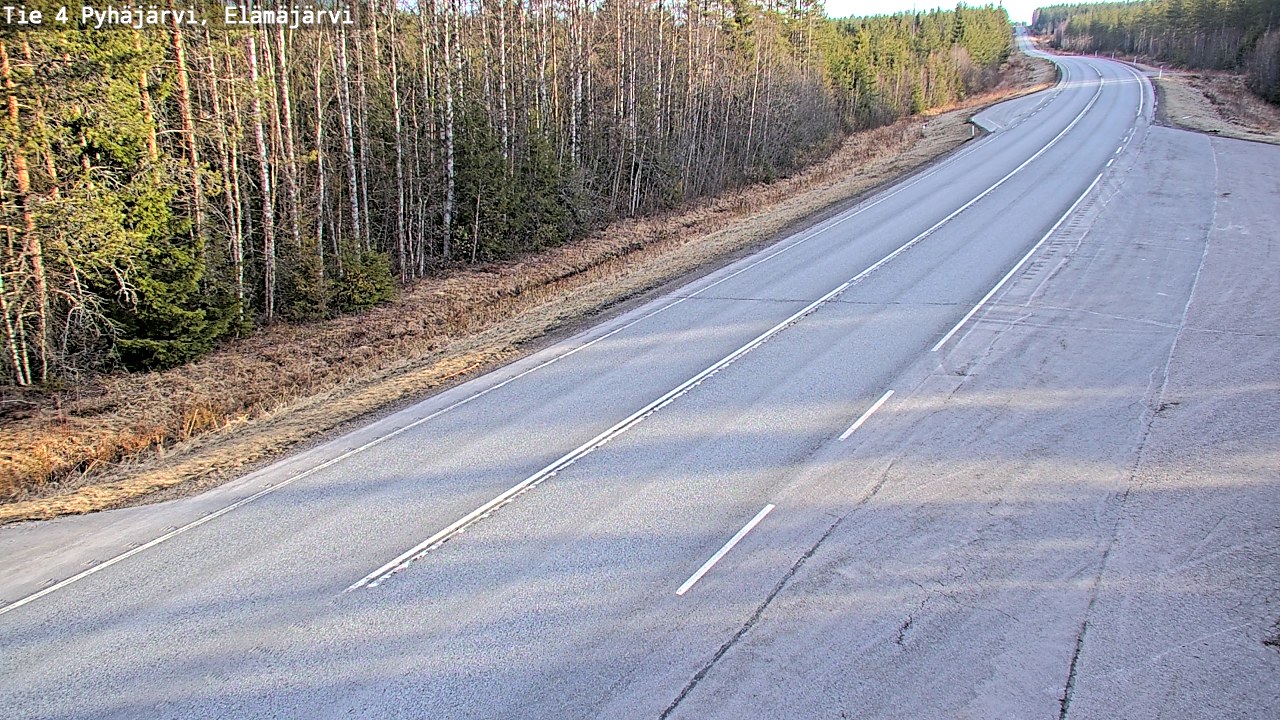 Kelikamerat Kuva Tie 4 Pyhäjärvi, Elämäjärvi, Pyhäjärvi, Pohjois-Pohjanmaa