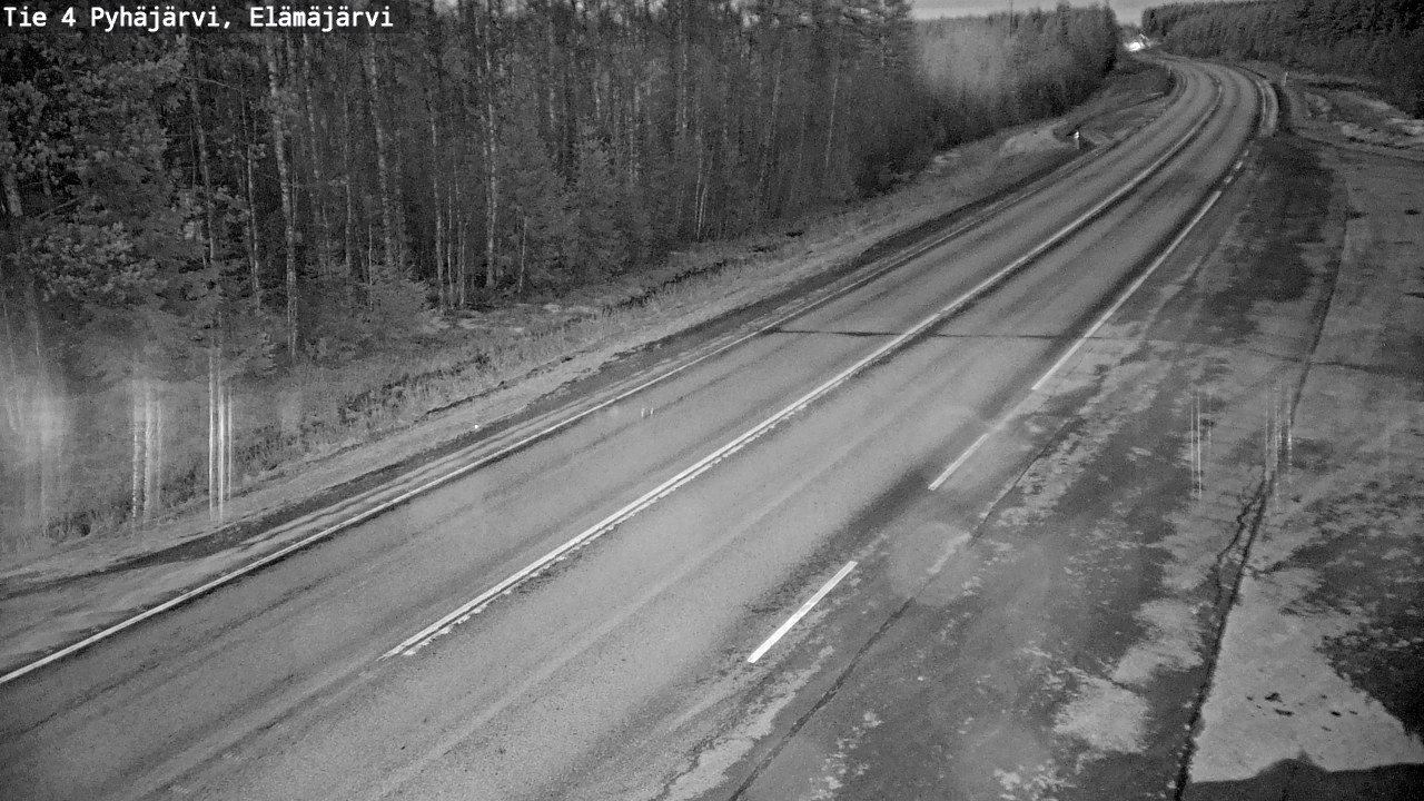 Kelikamerat Kuva Tie 4 Pyhäjärvi, Elämäjärvi, Pyhäjärvi, Pohjois-Pohjanmaa