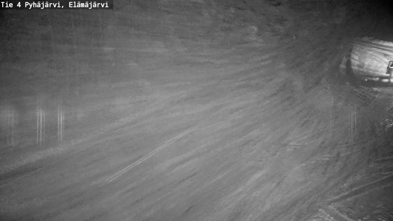 Weather Camera Image Väg 4 Pyhäjärvi, Elämäjärvi, Pyhäjärvi, Pohjois-Pohjanmaa