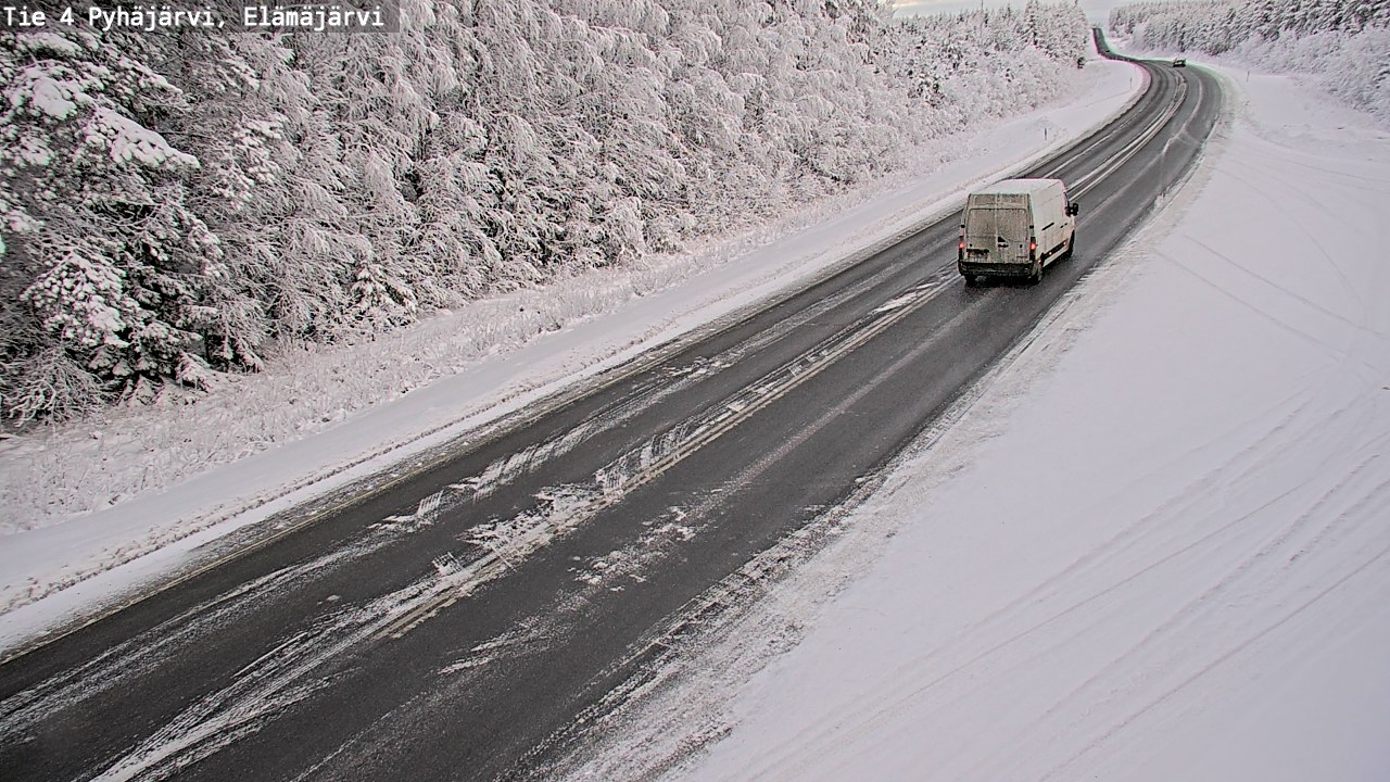 Kelikamerat Kuva Tie 4 Pyhäjärvi, Elämäjärvi, Pyhäjärvi, Pohjois-Pohjanmaa