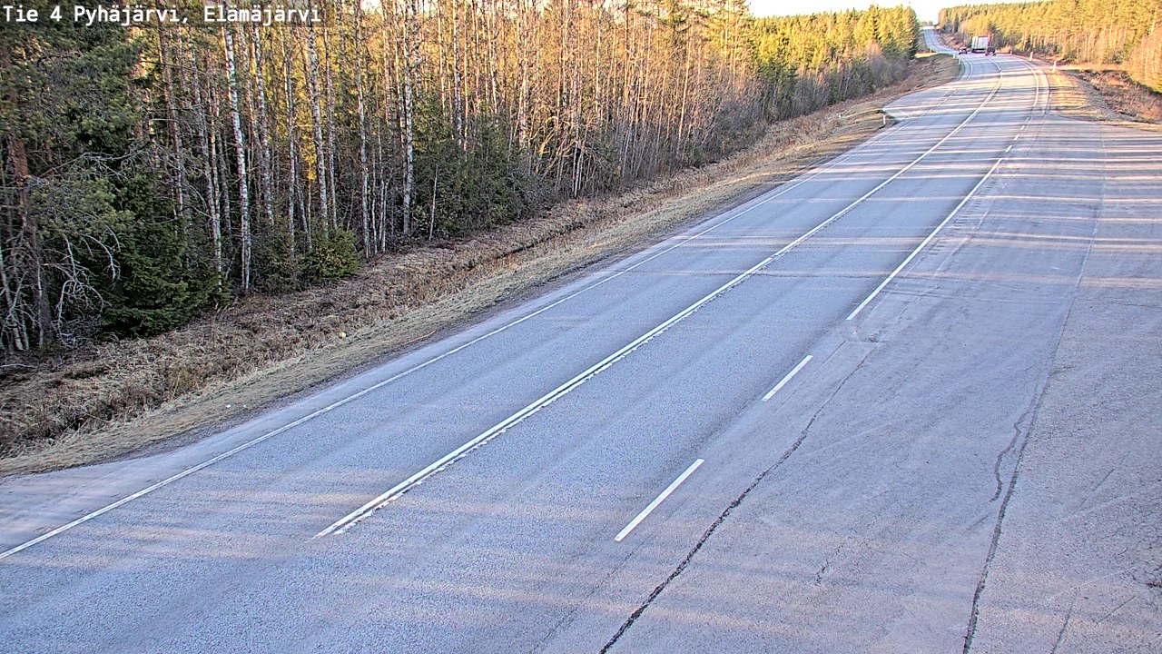 Kelikamerat Kuva Tie 4 Pyhäjärvi, Elämäjärvi, Pyhäjärvi, Pohjois-Pohjanmaa