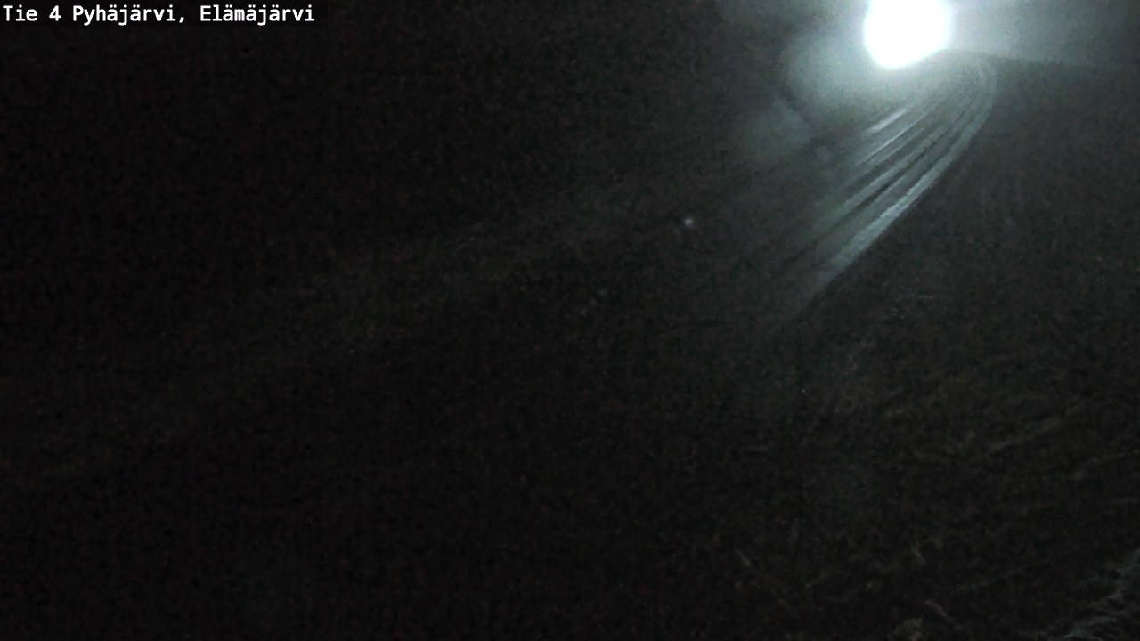 Weather Camera Image Väg 4 Pyhäjärvi, Elämäjärvi, Pyhäjärvi, Pohjois-Pohjanmaa