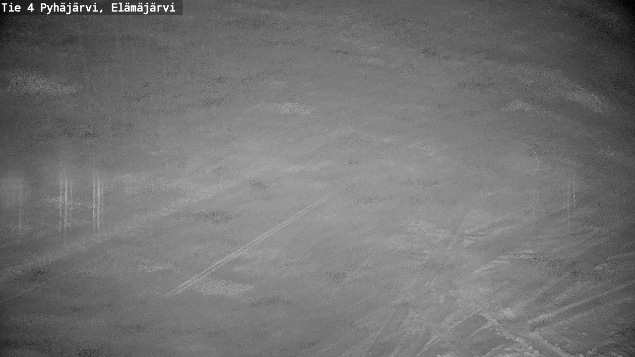 Weather Camera Image Väg 4 Pyhäjärvi, Elämäjärvi, Pyhäjärvi, Pohjois-Pohjanmaa
