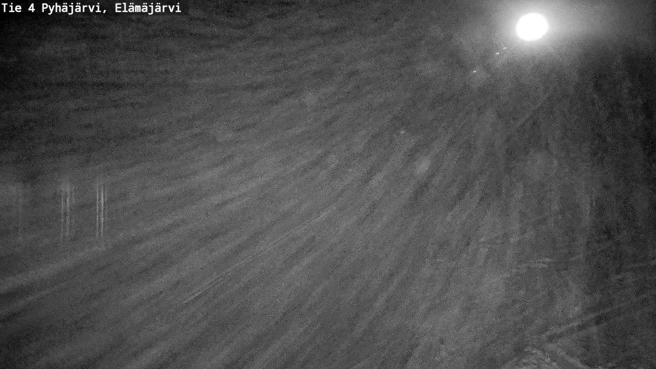 Weather Camera Image Väg 4 Pyhäjärvi, Elämäjärvi, Pyhäjärvi, Pohjois-Pohjanmaa