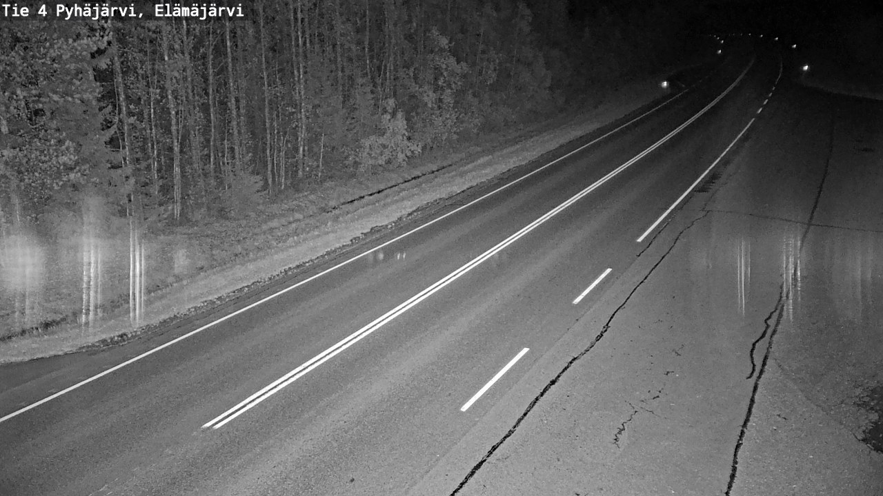 Kelikamerat Kuva Tie 4 Pyhäjärvi, Elämäjärvi, Pyhäjärvi, Pohjois-Pohjanmaa