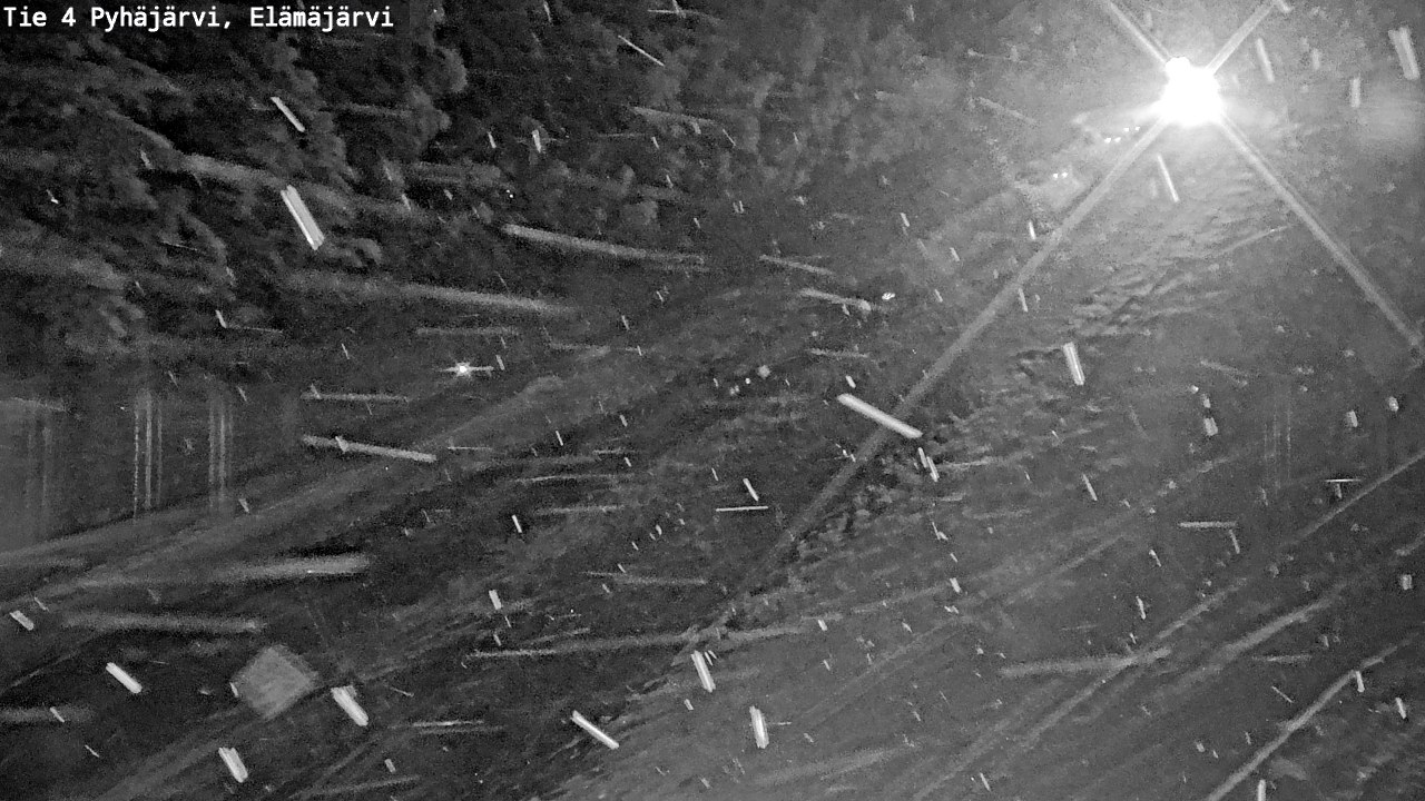 Kelikamerat Kuva Tie 4 Pyhäjärvi, Elämäjärvi, Pyhäjärvi, Pohjois-Pohjanmaa