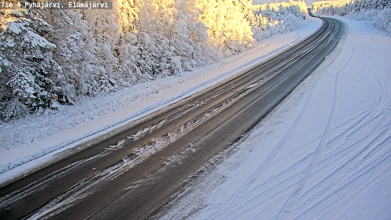 Kelikamerat Kuva Tie 4 Pyhäjärvi, Elämäjärvi, Pyhäjärvi, Pohjois-Pohjanmaa