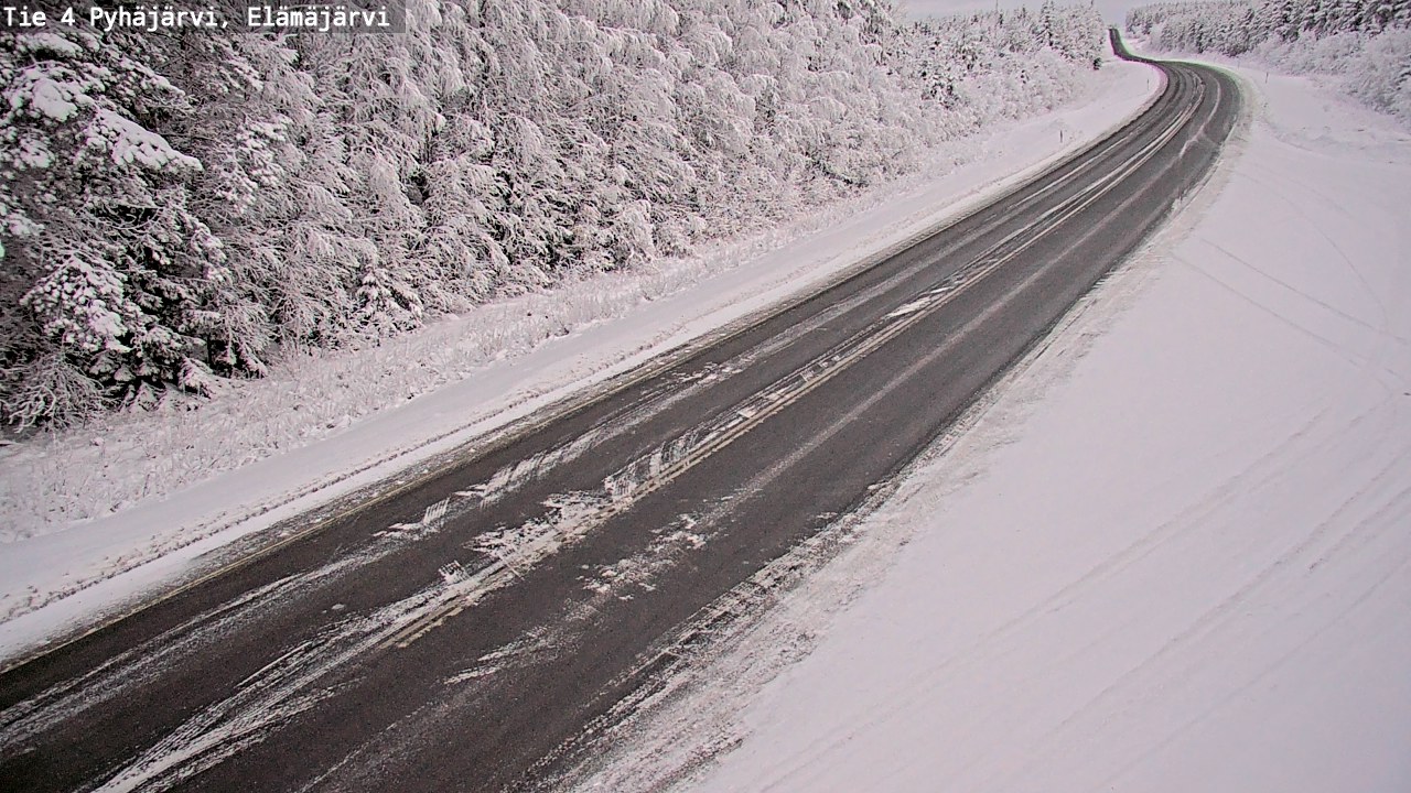 Kelikamerat Kuva Tie 4 Pyhäjärvi, Elämäjärvi, Pyhäjärvi, Pohjois-Pohjanmaa
