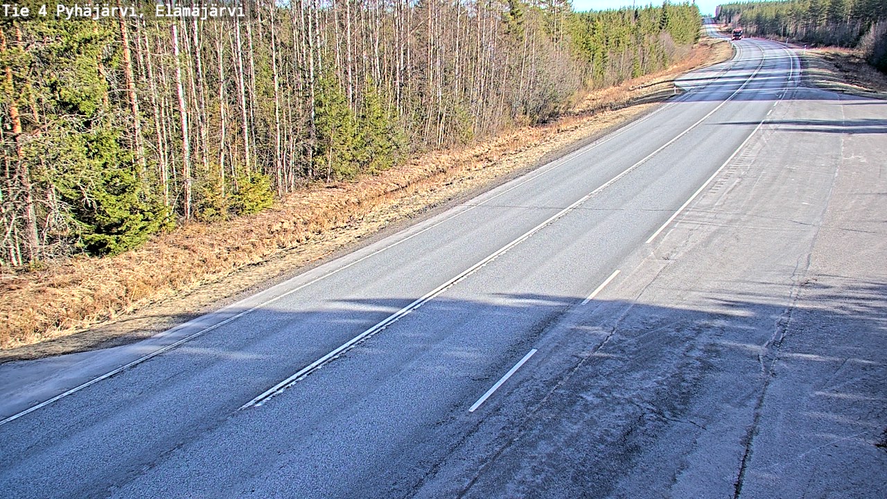 Kelikamerat Kuva Tie 4 Pyhäjärvi, Elämäjärvi, Pyhäjärvi, Pohjois-Pohjanmaa