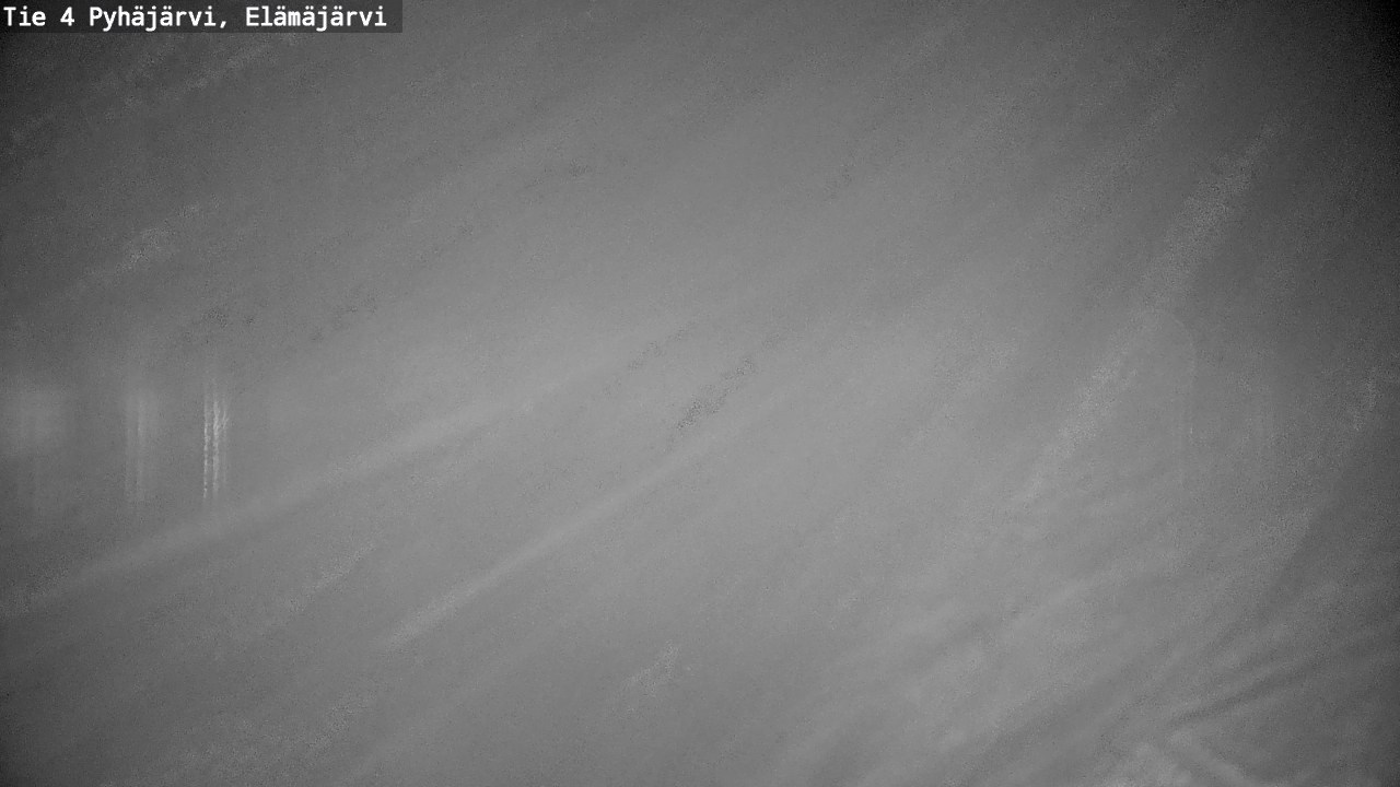 Weather Camera Image Väg 4 Pyhäjärvi, Elämäjärvi, Pyhäjärvi, Pohjois-Pohjanmaa