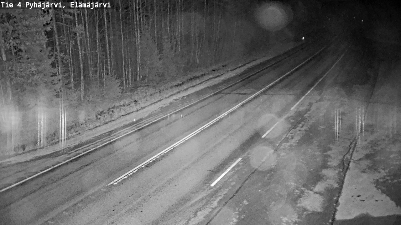 Kelikamerat Kuva Tie 4 Pyhäjärvi, Elämäjärvi, Pyhäjärvi, Pohjois-Pohjanmaa