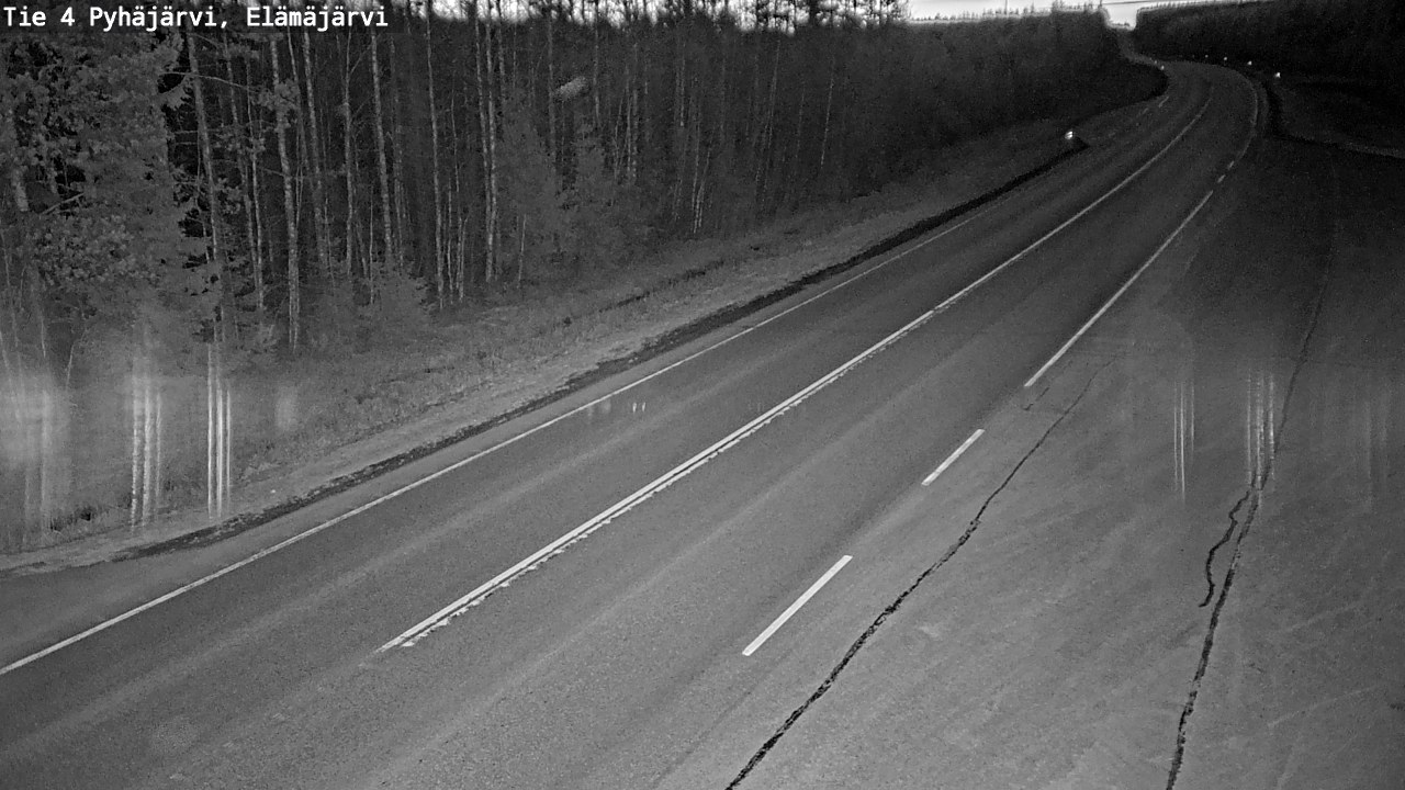 Kelikamerat Kuva Tie 4 Pyhäjärvi, Elämäjärvi, Pyhäjärvi, Pohjois-Pohjanmaa