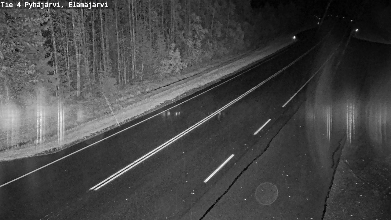 Kelikamerat Kuva Tie 4 Pyhäjärvi, Elämäjärvi, Pyhäjärvi, Pohjois-Pohjanmaa