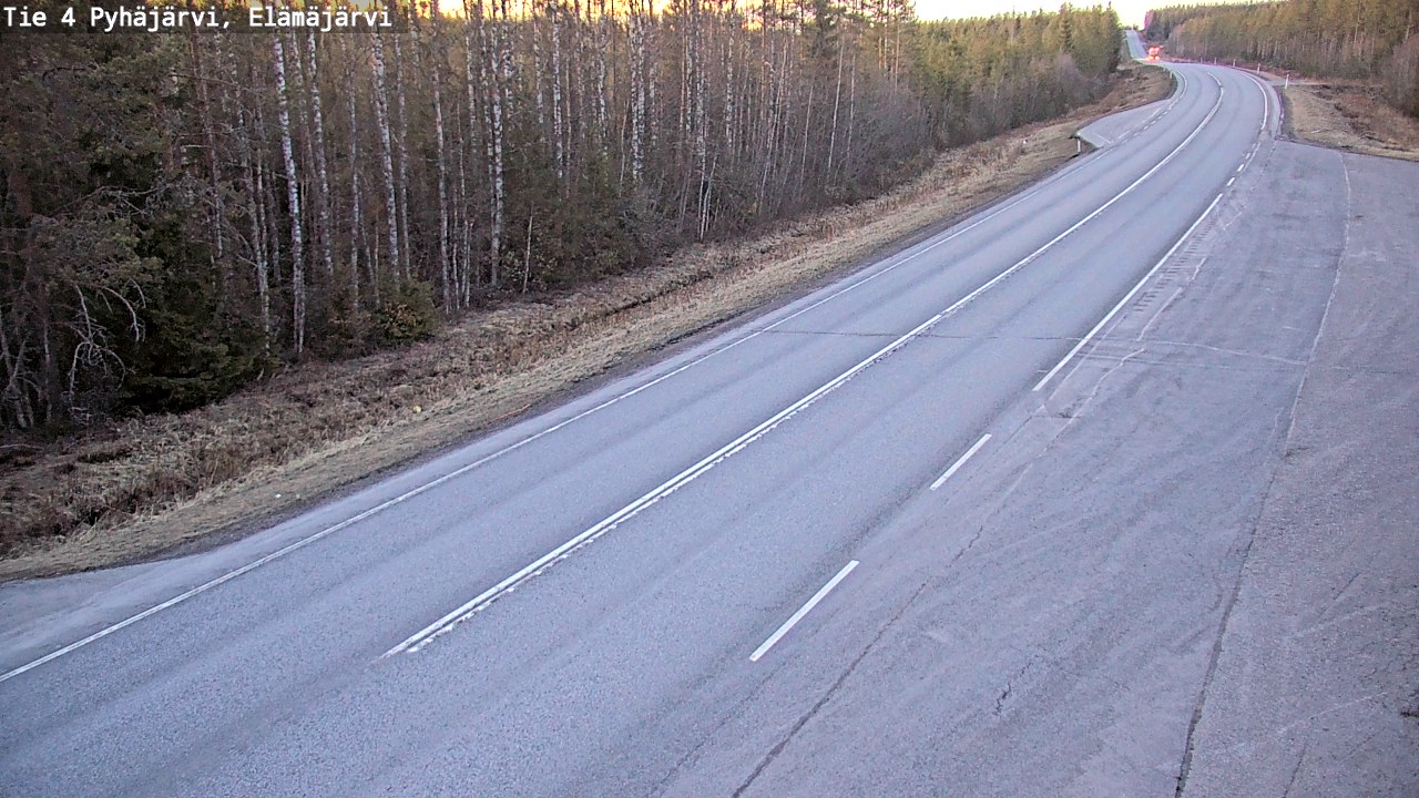 Kelikamerat Kuva Tie 4 Pyhäjärvi, Elämäjärvi, Pyhäjärvi, Pohjois-Pohjanmaa