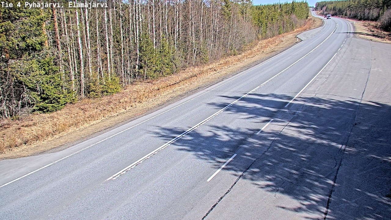 Kelikamerat Kuva Tie 4 Pyhäjärvi, Elämäjärvi, Pyhäjärvi, Pohjois-Pohjanmaa