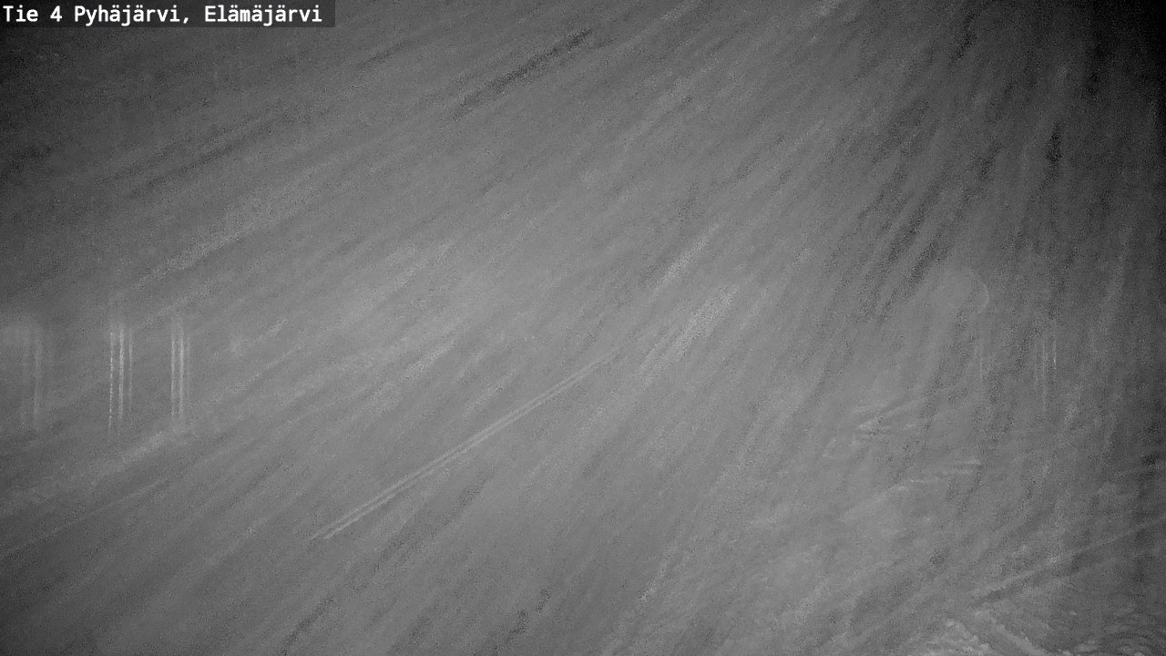 Weather Camera Image Väg 4 Pyhäjärvi, Elämäjärvi, Pyhäjärvi, Pohjois-Pohjanmaa