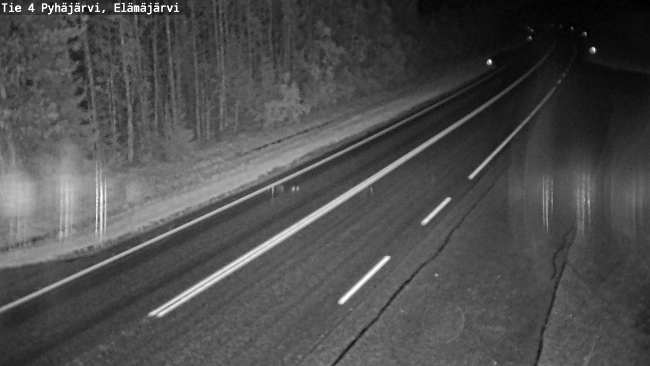 Kelikamerat Kuva Tie 4 Pyhäjärvi, Elämäjärvi, Pyhäjärvi, Pohjois-Pohjanmaa