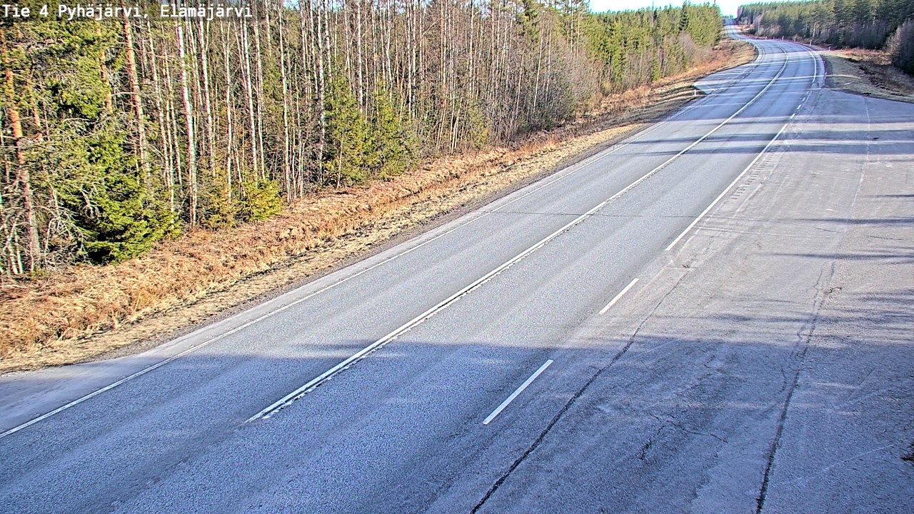 Kelikamerat Kuva Tie 4 Pyhäjärvi, Elämäjärvi, Pyhäjärvi, Pohjois-Pohjanmaa