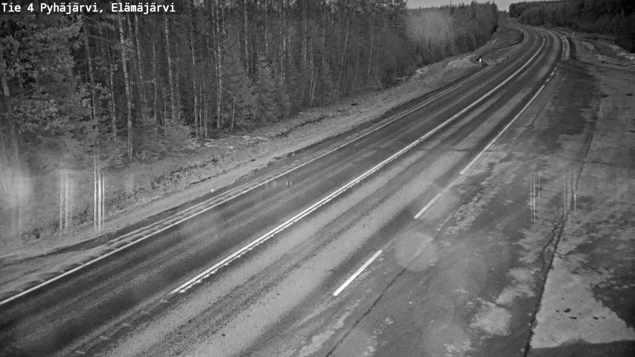 Kelikamerat Kuva Tie 4 Pyhäjärvi, Elämäjärvi, Pyhäjärvi, Pohjois-Pohjanmaa