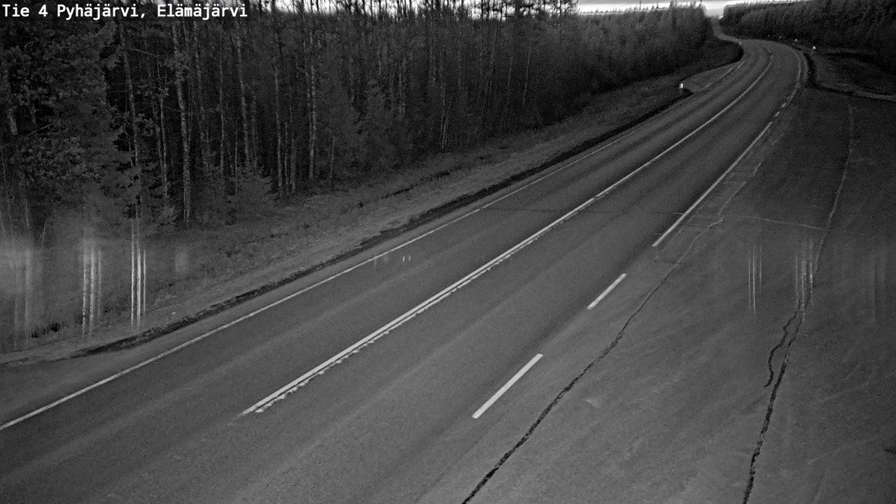 Kelikamerat Kuva Tie 4 Pyhäjärvi, Elämäjärvi, Pyhäjärvi, Pohjois-Pohjanmaa