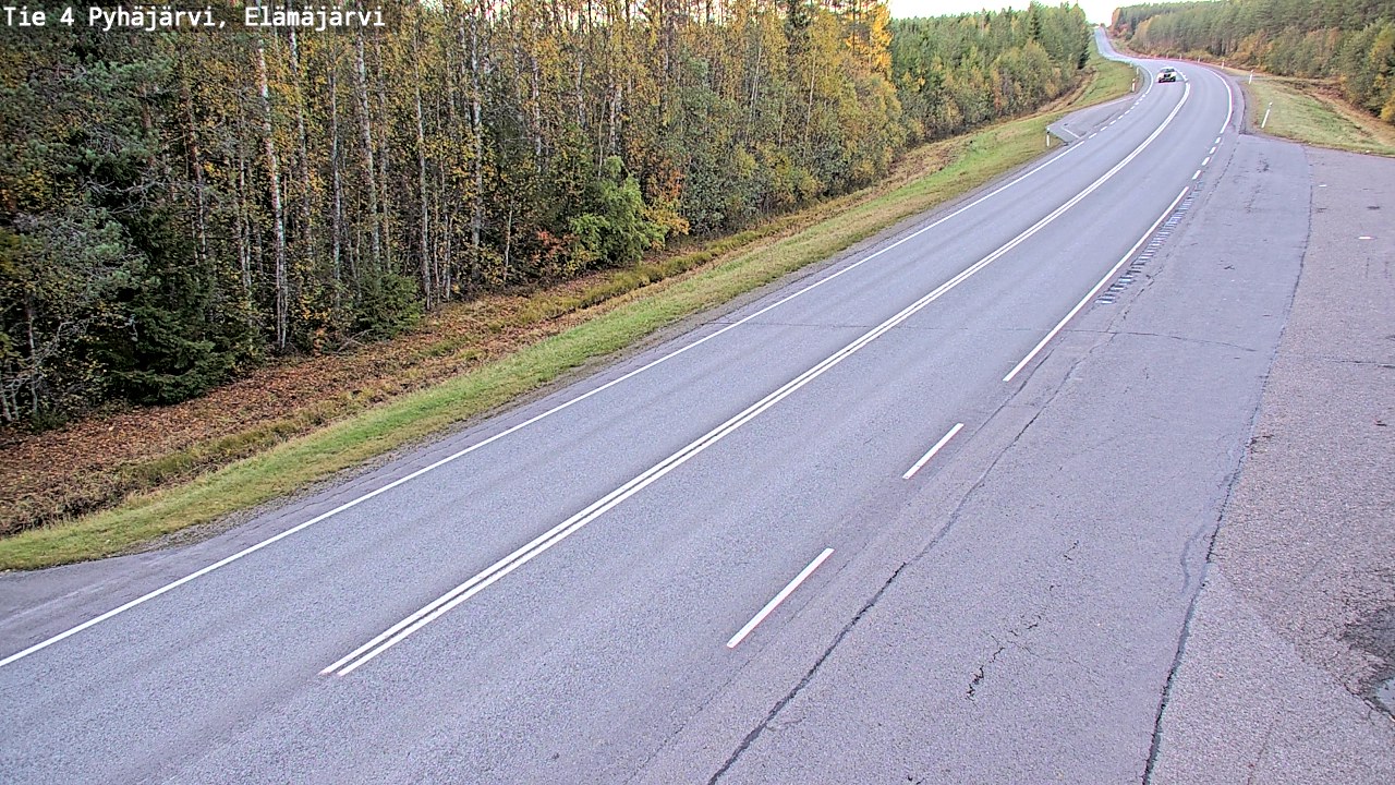 Kelikamerat Kuva Tie 4 Pyhäjärvi, Elämäjärvi, Pyhäjärvi, Pohjois-Pohjanmaa