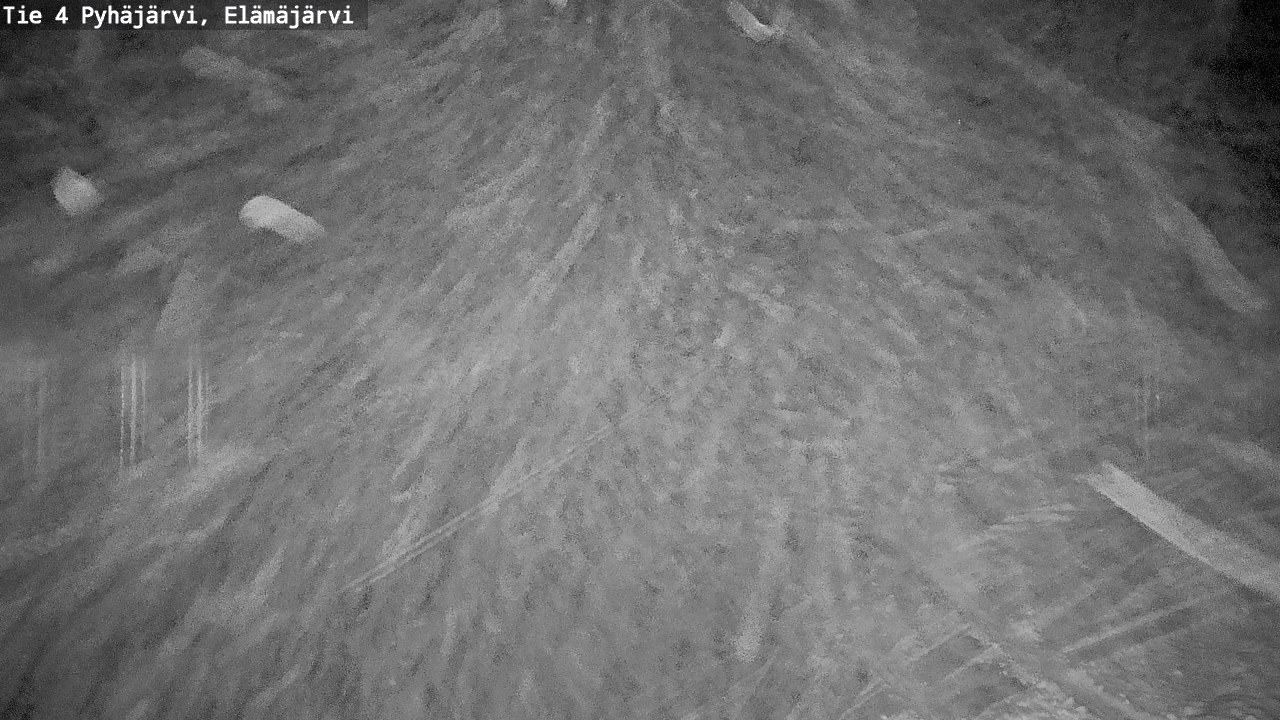 Weather Camera Image Väg 4 Pyhäjärvi, Elämäjärvi, Pyhäjärvi, Pohjois-Pohjanmaa