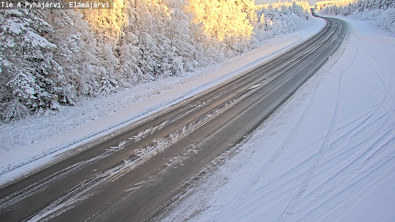 Kelikamerat Kuva Tie 4 Pyhäjärvi, Elämäjärvi, Pyhäjärvi, Pohjois-Pohjanmaa