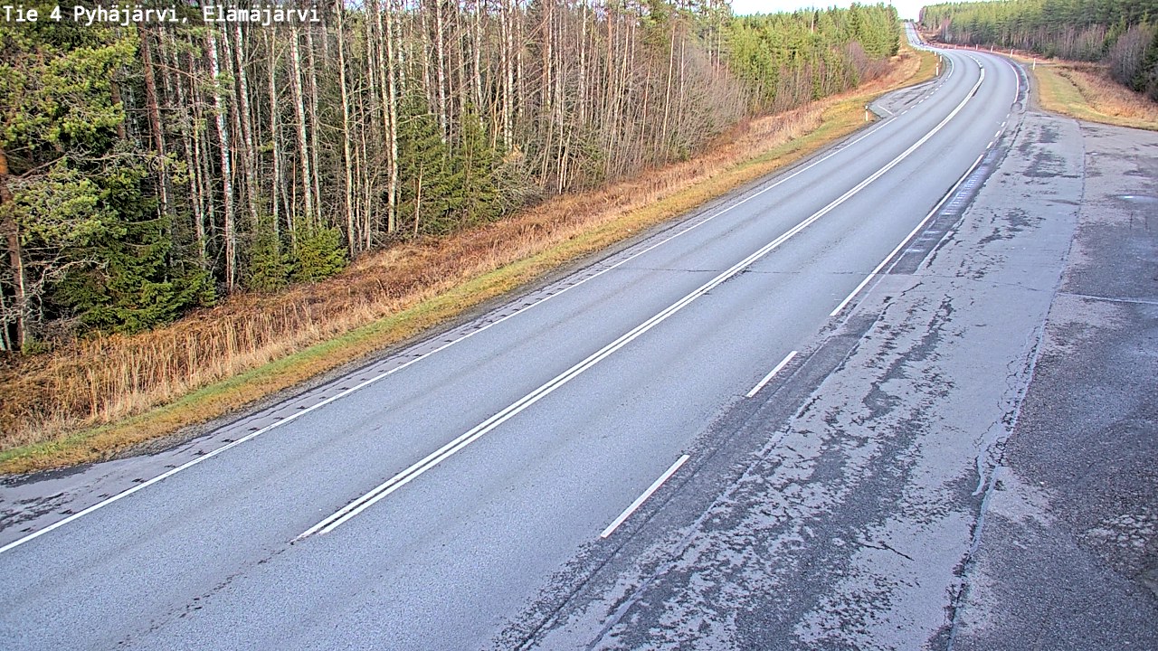 Kelikamerat Kuva Tie 4 Pyhäjärvi, Elämäjärvi, Pyhäjärvi, Pohjois-Pohjanmaa