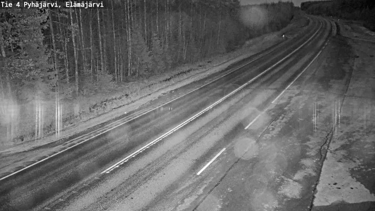 Kelikamerat Kuva Tie 4 Pyhäjärvi, Elämäjärvi, Pyhäjärvi, Pohjois-Pohjanmaa