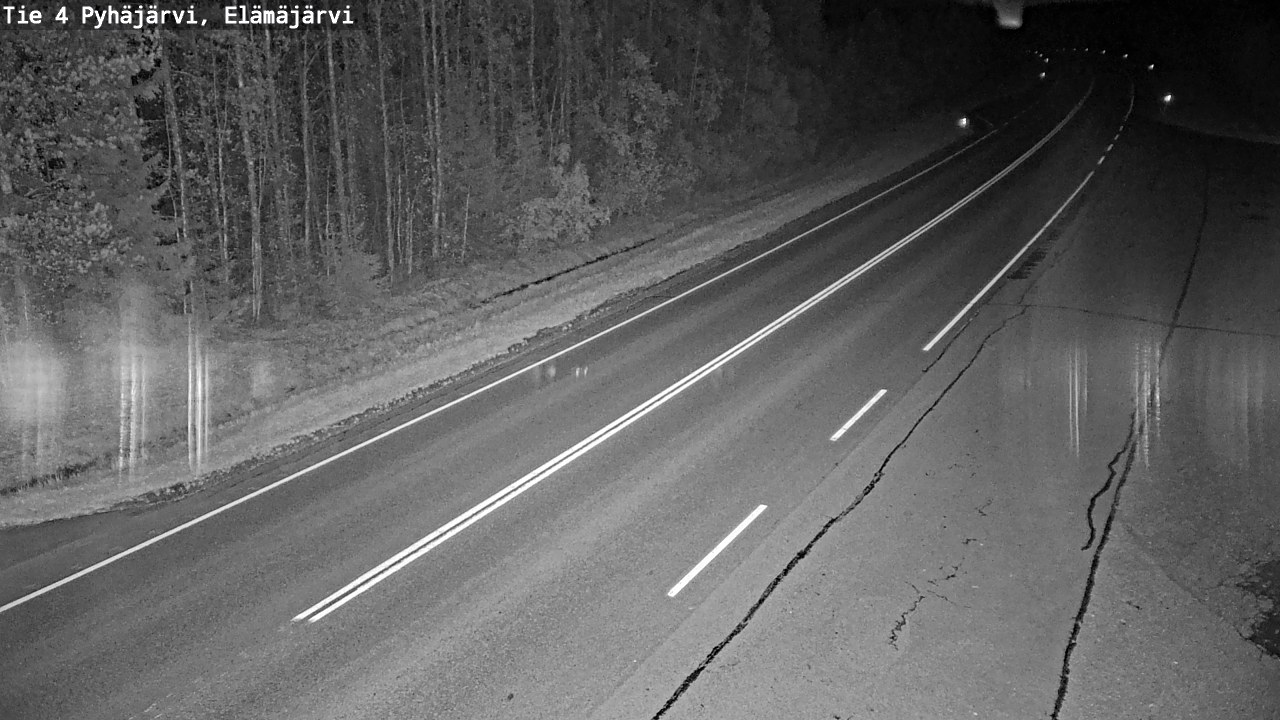 Kelikamerat Kuva Tie 4 Pyhäjärvi, Elämäjärvi, Pyhäjärvi, Pohjois-Pohjanmaa