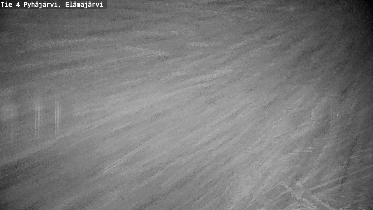 Weather Camera Image Väg 4 Pyhäjärvi, Elämäjärvi, Pyhäjärvi, Pohjois-Pohjanmaa